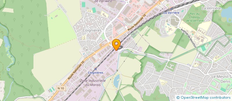 localisation de l'entreprise BIOVERT JARDINS à MONTIGNY-LE-BRETONNEUX