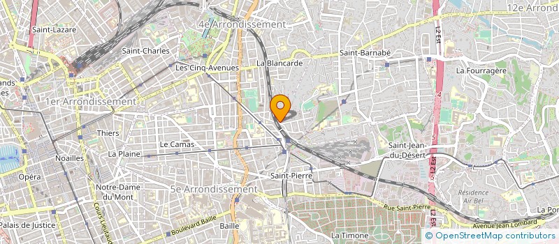 localisation de l'entreprise BIOVITAE DISTRIBUTION à MARSEILLE