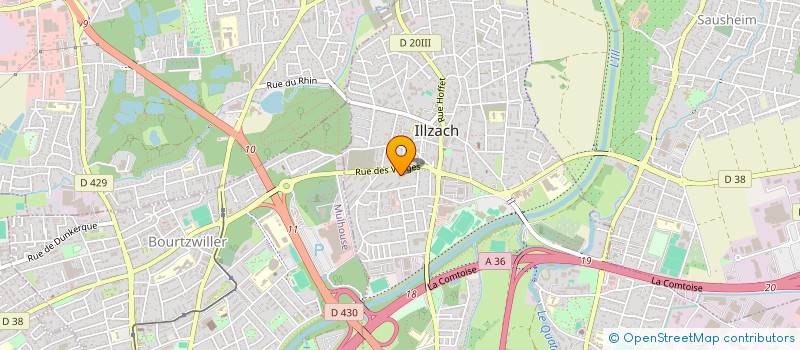 localisation de l'entreprise BIOWORLD-MEDICAL  ILLZACH