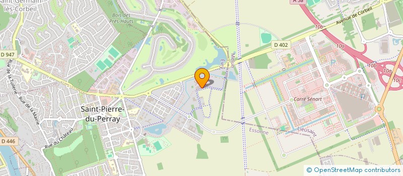 localisation de l'entreprise BIOWRAP  CERNY