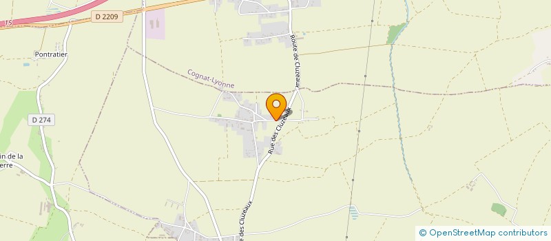 localisation de l'entreprise BIOZAT BOIS  BIOZAT