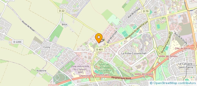 localisation de l'entreprise BIP à SAINT-CONTEST