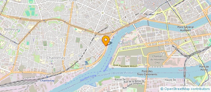 localisation de l'entreprise BIP à NANTES