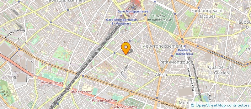 localisation de l'entreprise BIP  PARIS