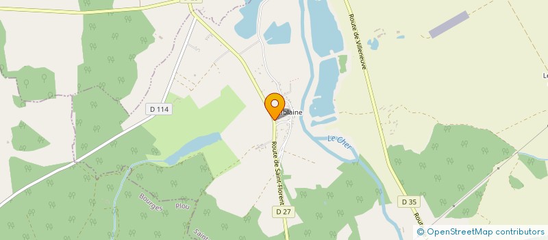 localisation de l'entreprise BIP BIP  SAINTE-THORETTE