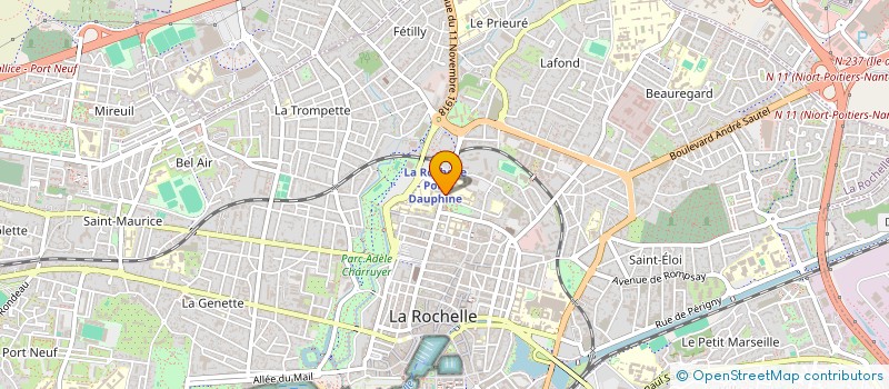 localisation de l'entreprise BIP-BIP BURGER  LA ROCHELLE