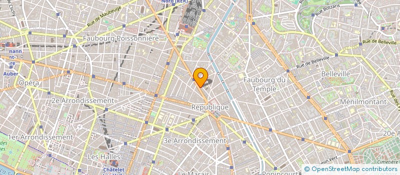 localisation de l'entreprise BIP-BIP COURSES à PARIS