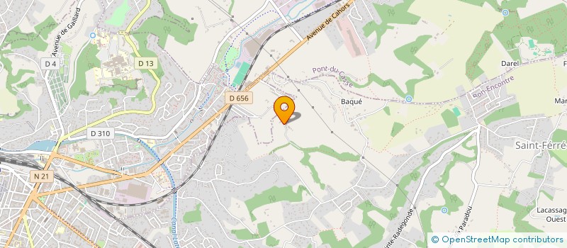 localisation de l'entreprise BIP BIP ET COYOTE 4L TROPHY 2021  BON-ENCONTRE