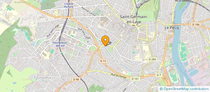 localisation de l'entreprise BIP FRET à SAINT-GERMAIN-EN-LAYE