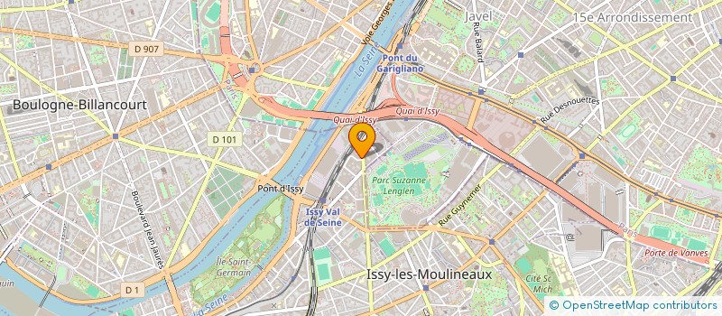 localisation de l'entreprise BIP & GO à ISSY-LES-MOULINEAUX