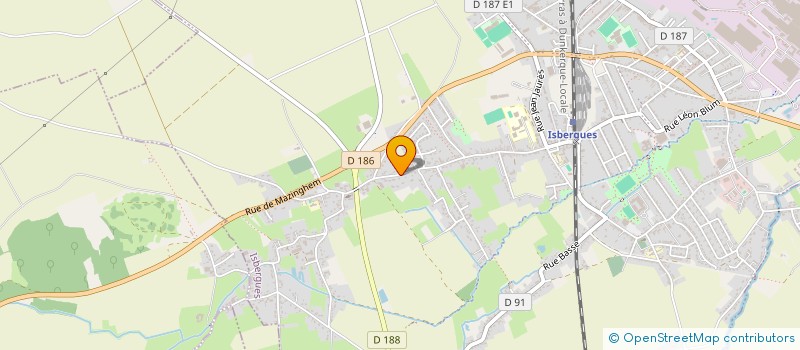 localisation de l'entreprise BIP INVESTISSEMENT  ISBERGUES
