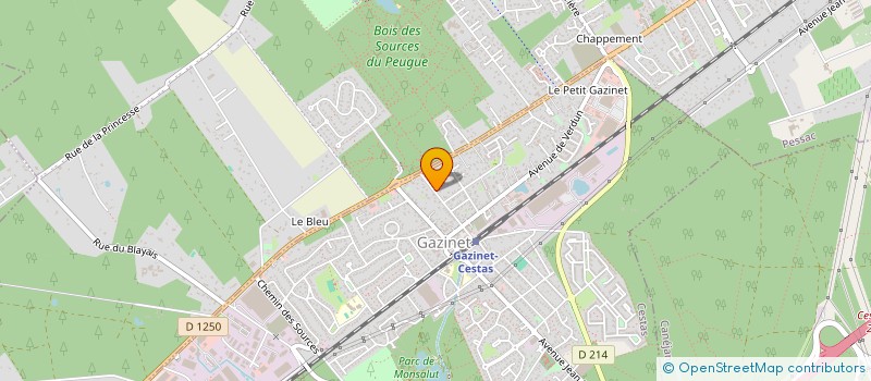localisation de l'entreprise BIP PARTNERS à CESTAS