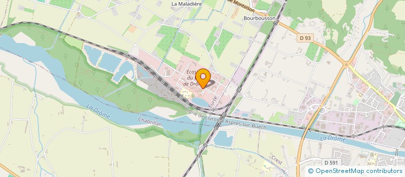 localisation de l'entreprise BIP'S  MIRABEL-ET-BLACONS