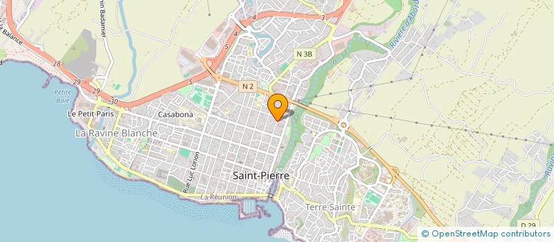localisation de l'entreprise BIP SUD à SAINT-PIERRE