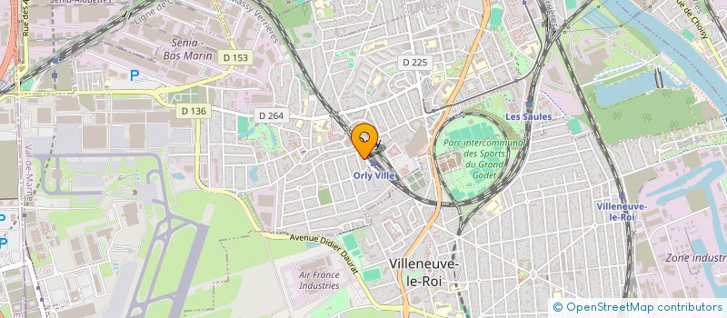 localisation de l'entreprise BIP TOUR AUTO à ORLY