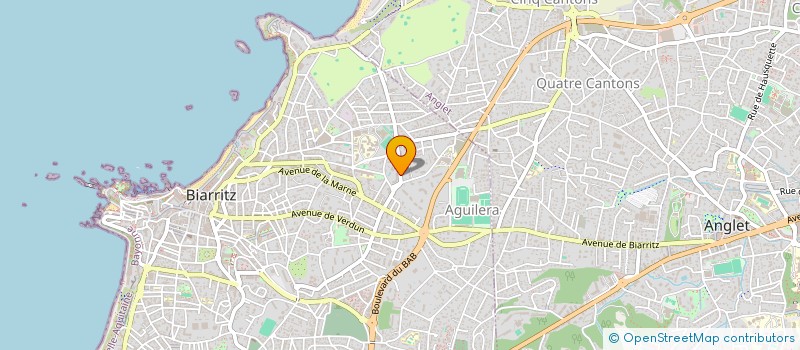 localisation de l'entreprise BIPARE à BIARRITZ