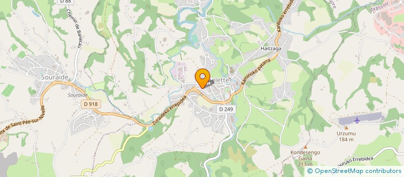 localisation de l'entreprise BIPER ONA à ESPELETTE