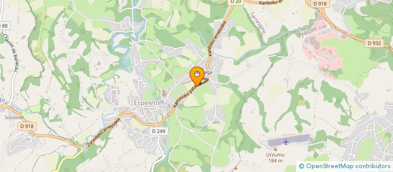 localisation de l'entreprise BIPIL AGUERRIA  ESPELETTE