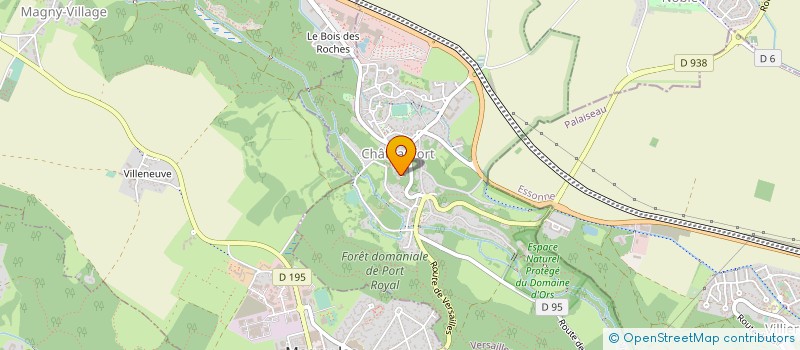 localisation de l'entreprise BIPIMAGES  CHATEAUFORT