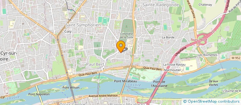 localisation de l'entreprise BIPMIN  TOURS