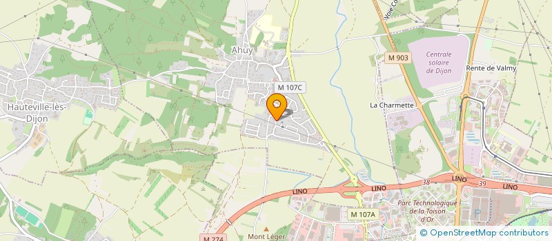 localisation de l'entreprise BIPO  AHUY