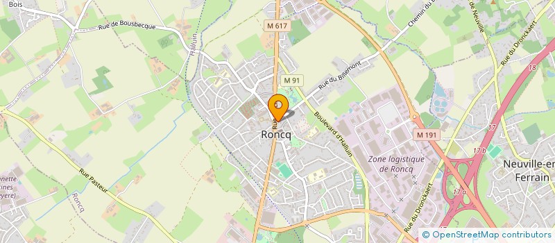 localisation de l'entreprise BIPOLYS à RONCQ