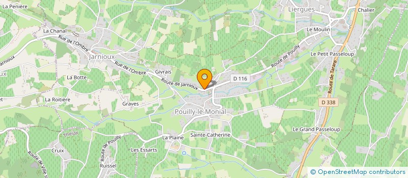 localisation de l'entreprise BIPPOMY à PORTE-DES-PIERRES-DOREES