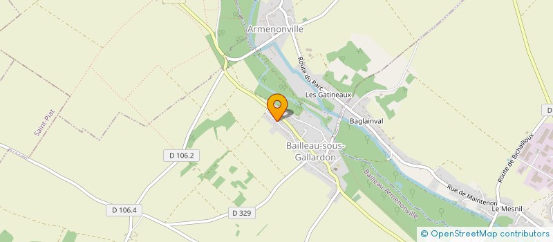 localisation de l'entreprise BIQUE'N'CO à BAILLEAU-ARMENONVILLE