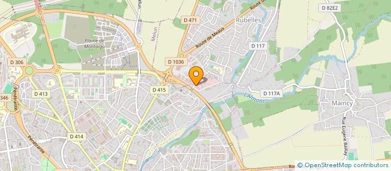 localisation de l'entreprise BIR CONCEPT à MELUN