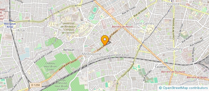 localisation de l'entreprise BIR HAKEIM SCCV  TALENCE