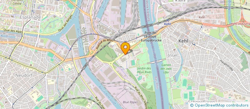 localisation de l'entreprise BIRA  GAMBSHEIM