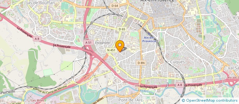 localisation de l'entreprise BIRA AUTO à AIX-EN-PROVENCE