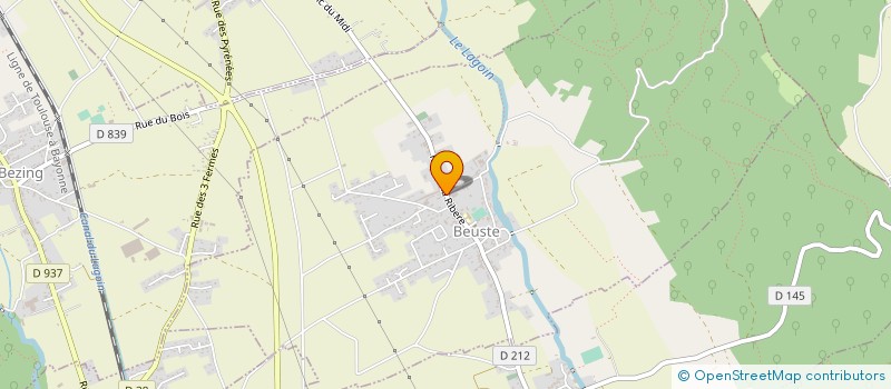 localisation de l'entreprise BIRABEN à BEUSTE