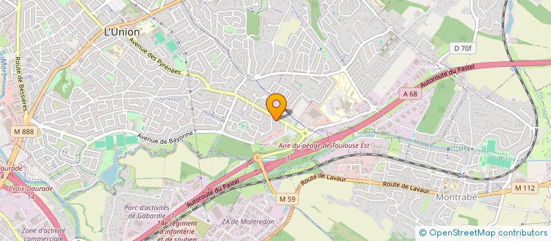 localisation de l'entreprise BIRAC INDIVI à L'UNION