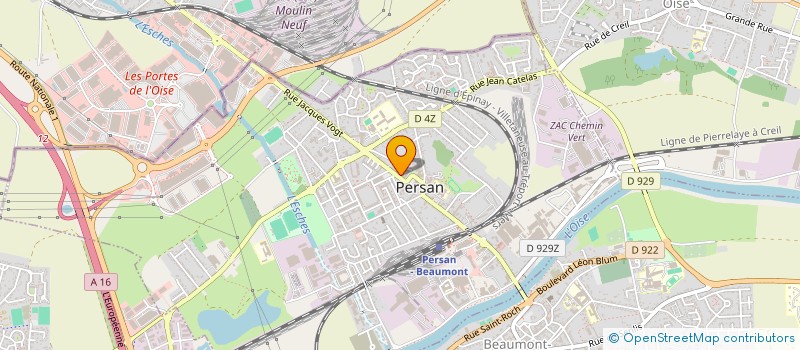 localisation de l'entreprise BIRAF  PERSAN