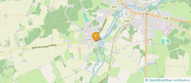 localisation de l'entreprise BIRBAUM  BAUGE-EN-ANJOU