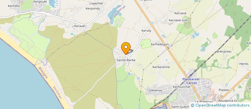 localisation de l'entreprise BIRD  PLOUHARNEL