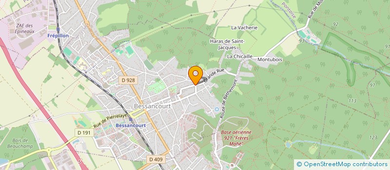 localisation de l'entreprise BIRD à BESSANCOURT