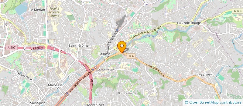 localisation de l'entreprise BIRD  MARSEILLE