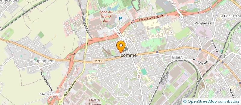 localisation de l'entreprise BIRD à LILLE