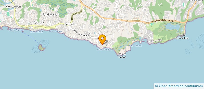 localisation de l'entreprise BIRD FLYING  LE GOSIER