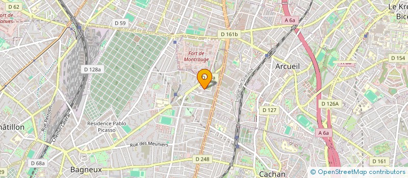 localisation de l'entreprise BIRD MOVE à BAGNEUX