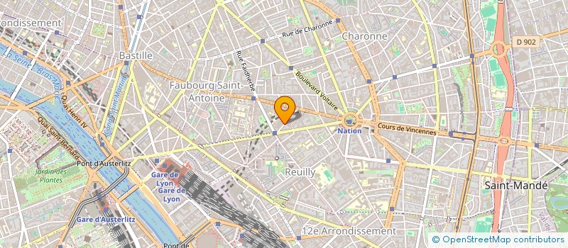 localisation de l'entreprise BIRD PRODUCTION  PARIS