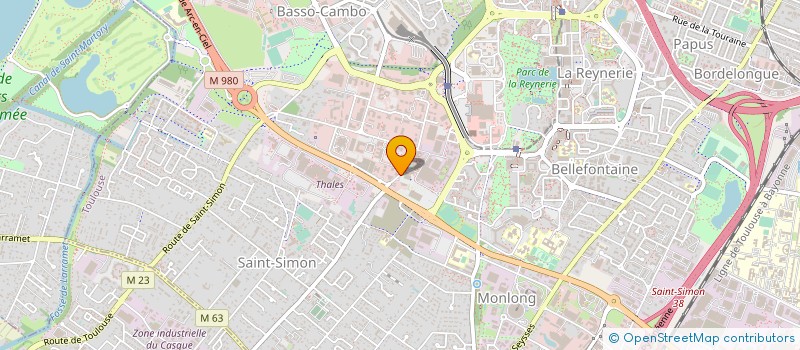 localisation de l'entreprise BIRDIE à TOULOUSE