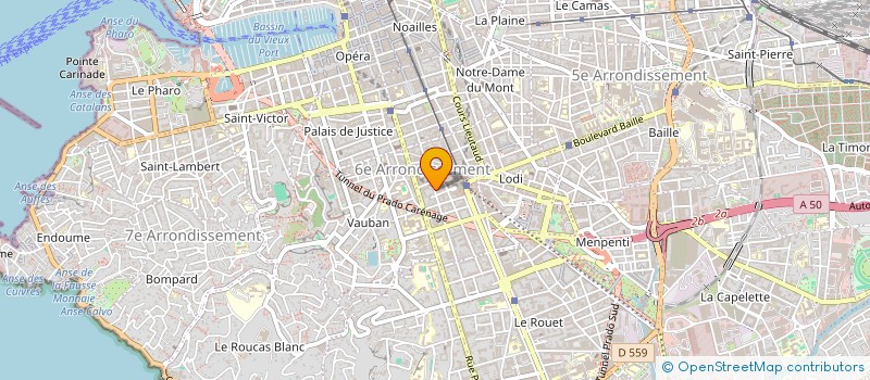 localisation de l'entreprise BIRDIE à MARSEILLE