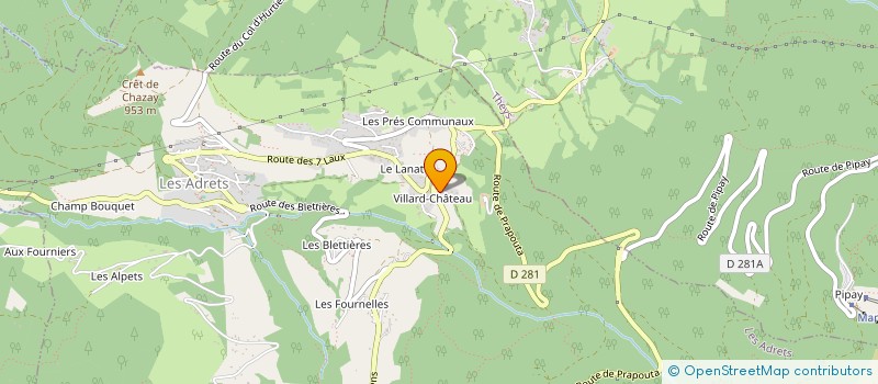 localisation de l'entreprise BIRDIE  BERNIN