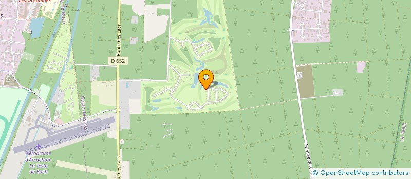 localisation de l'entreprise BIRDIE  GUJAN-MESTRAS