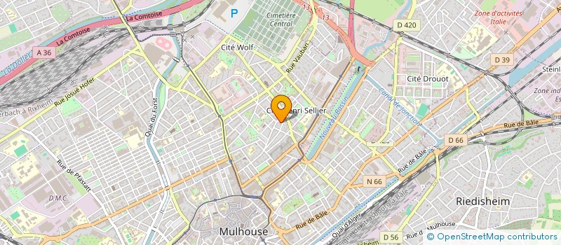 localisation de l'entreprise BIRDIE INVEST  BRUNSTATT-DIDENHEIM