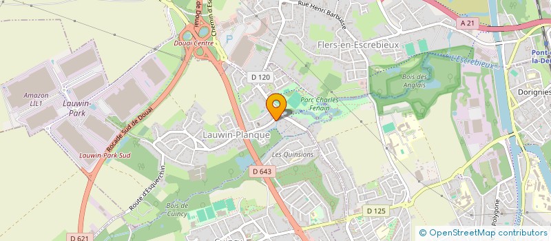 localisation de l'entreprise BIRDIMMO  LAUWIN-PLANQUE