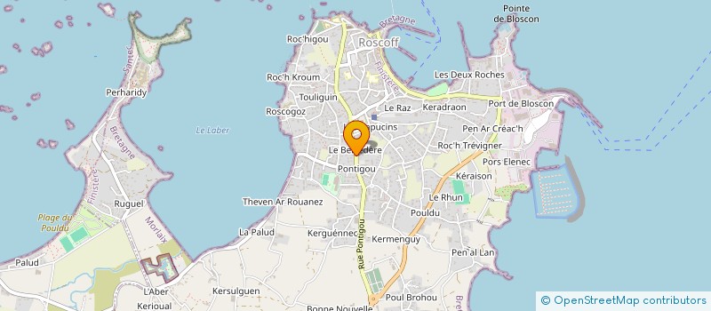 localisation de l'entreprise BIRDING HORIZONS  ROSCOFF